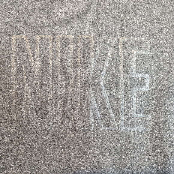 Nike Small Therma-Fit Pullover Hoodie Gray Black Hidden Zipper - Picture 3 of 8